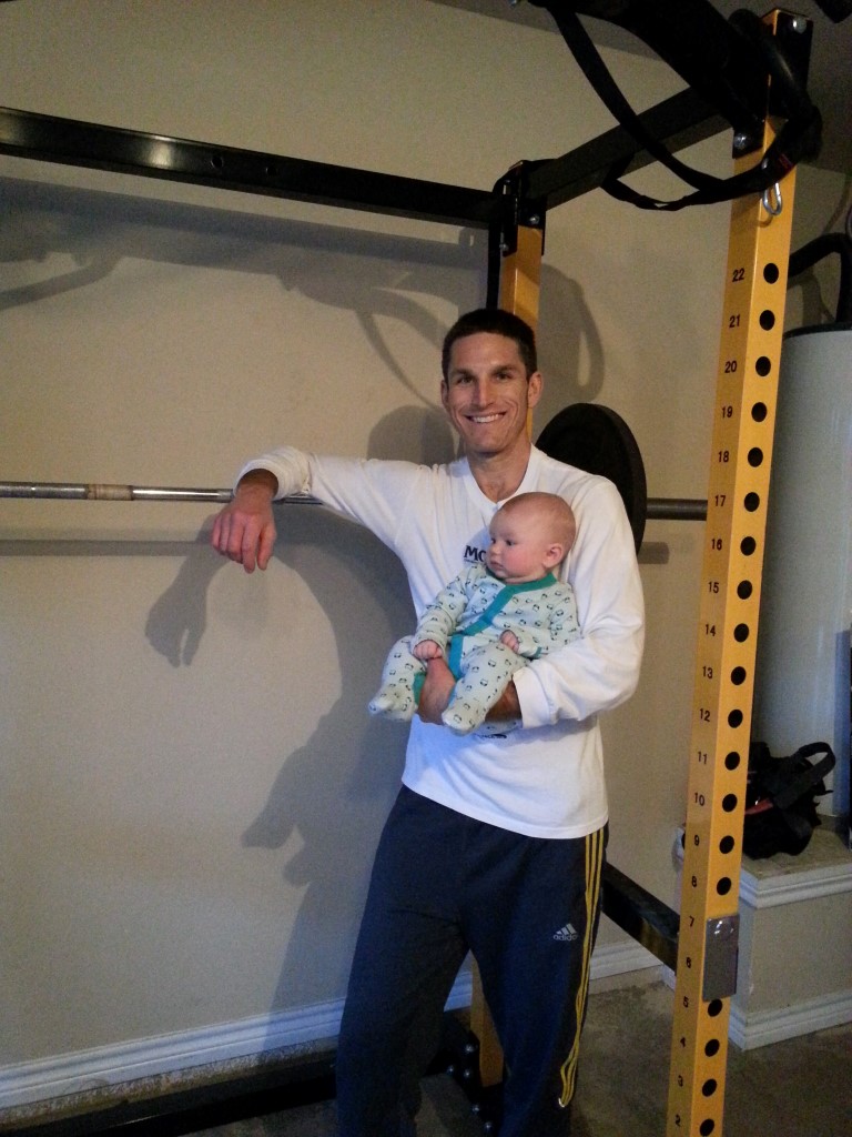 Babies and Barbells; both perfect for fitness!