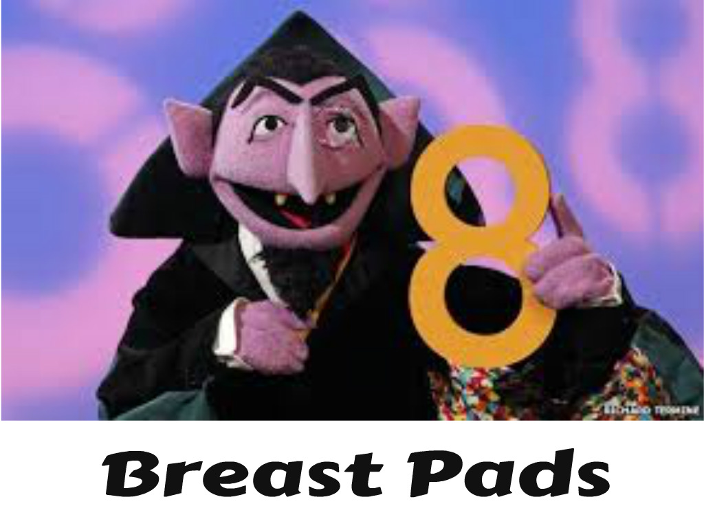 Sesame Street Count_8 Breast Pads