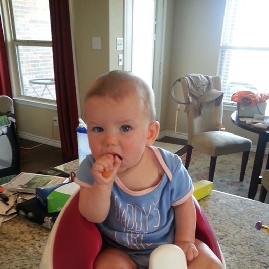 Avery Eating Carrot