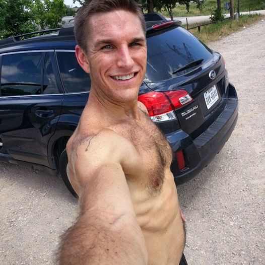 Post trail run selfie!